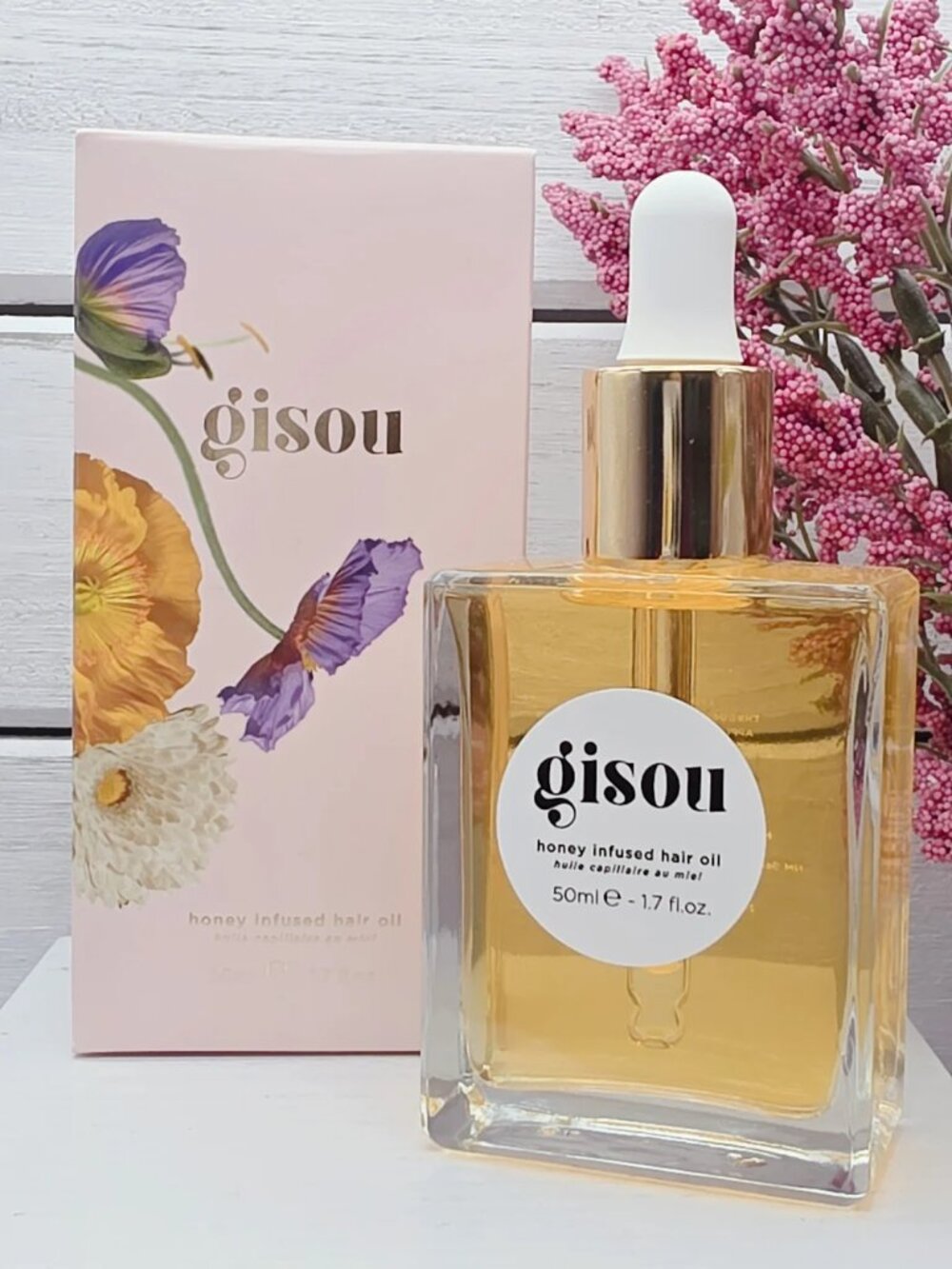Gisou Honey Infused Hair Oil Brand New Full Size NWT!